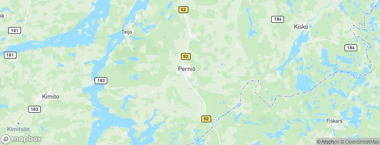 Perniö, Finland Map