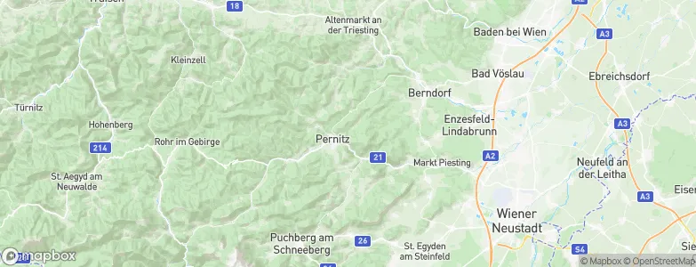 Pernitz, Austria Map