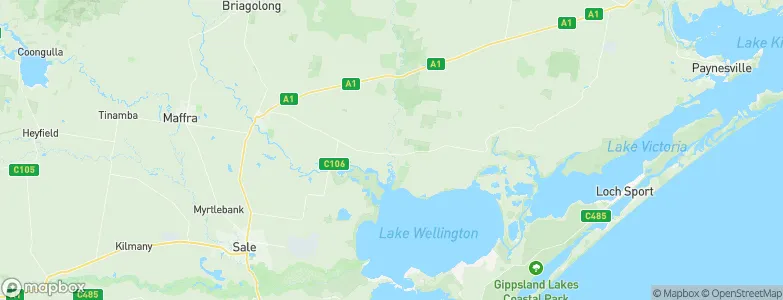 Perry Bridge, Australia Map