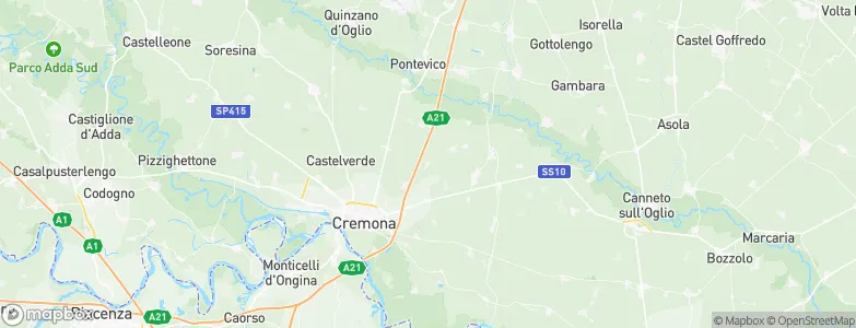 Persico Dosimo, Italy Map