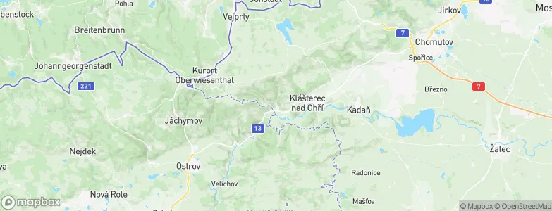 Perštejn, Czechia Map