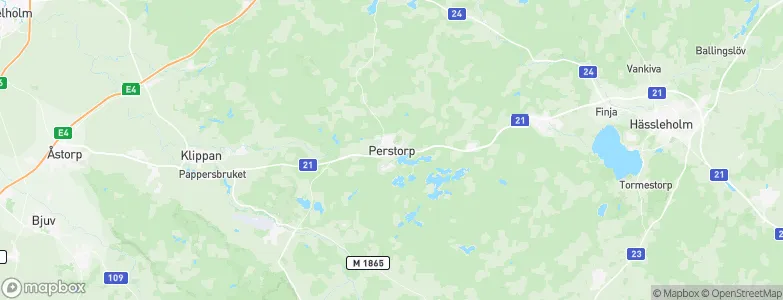 Perstorp, Sweden Map