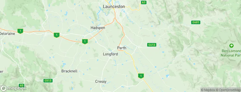 Perth, Australia Map