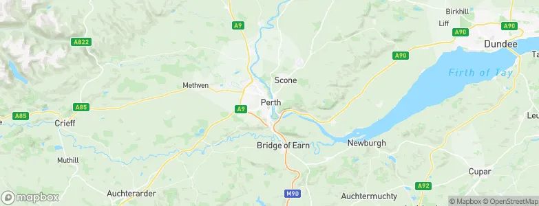 Perth, United Kingdom Map