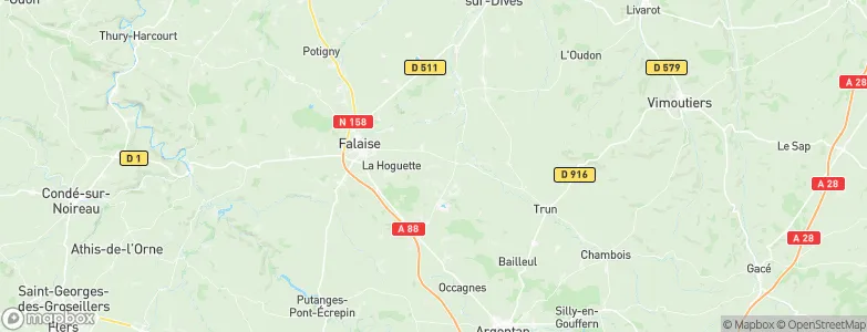Pertheville-Ners, France Map