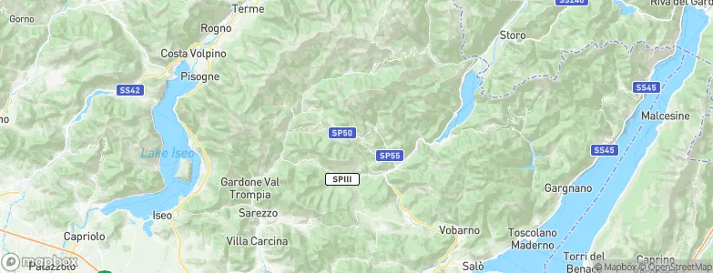 Pertica Alta, Italy Map