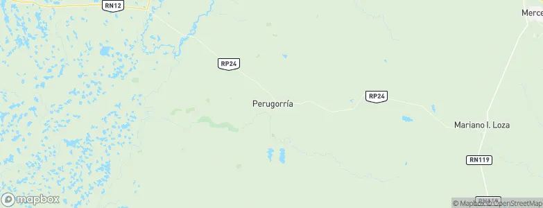 Perugorría, Argentina Map