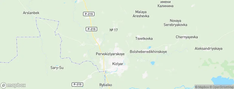 Pervomayskoye, Russia Map