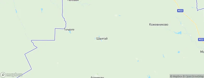 Pervosovetskoe, Kazakhstan Map