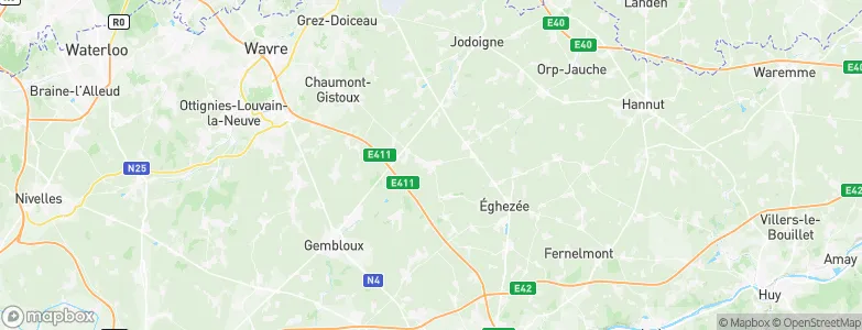 Perwez, Belgium Map