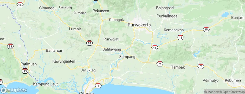 Pesawahan, Indonesia Map