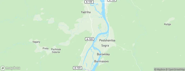 Pesegovo, Russia Map