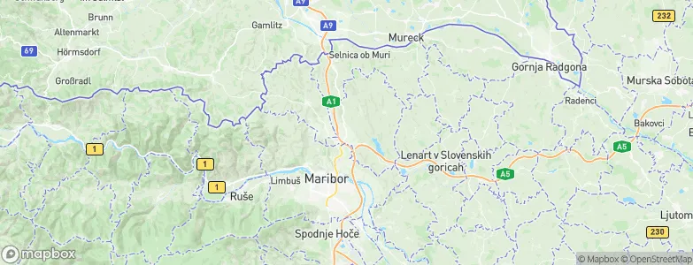 Pesnica pri Mariboru, Slovenia Map
