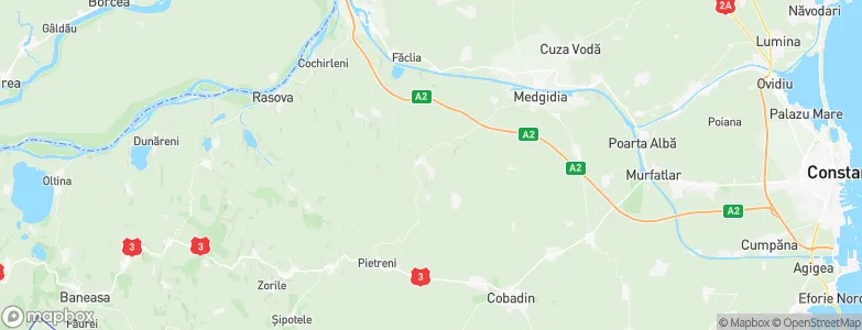 Peştera, Romania Map