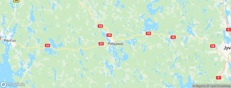 Petäjävesi, Finland Map