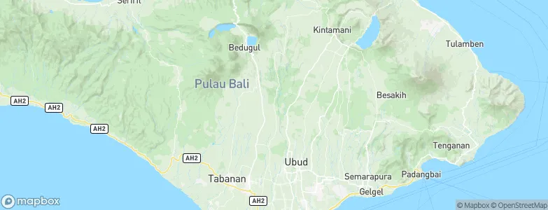 Petang, Indonesia Map