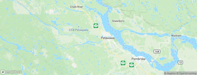 Petawawa, Canada Map
