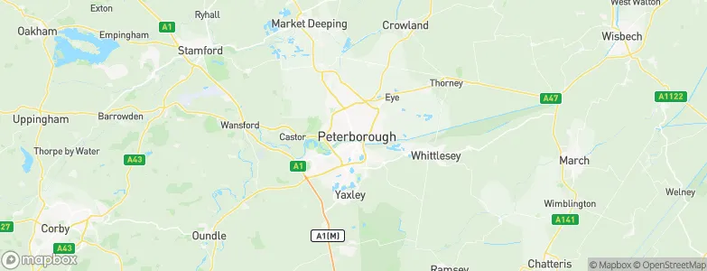 Peterborough, United Kingdom Map