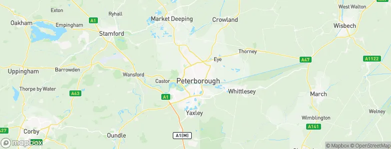 Peterborough, United Kingdom Map