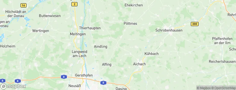 Petersdorf, Germany Map