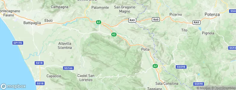 Petina, Italy Map