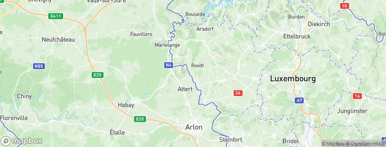 Petit-Nobressart, Luxembourg Map