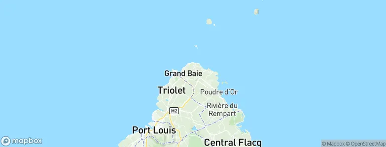 Petit Raffray, Mauritius Map