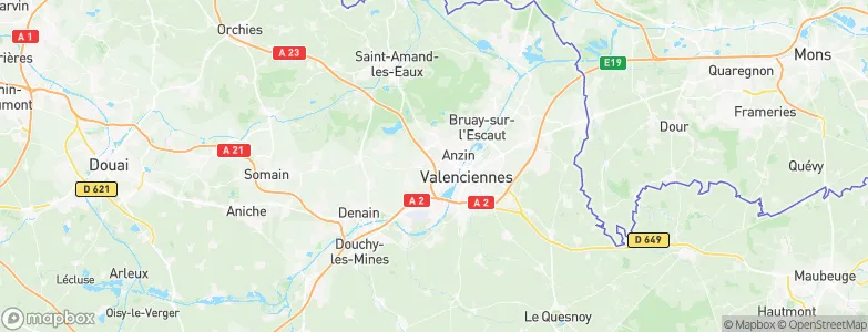 Petite-Forêt, France Map