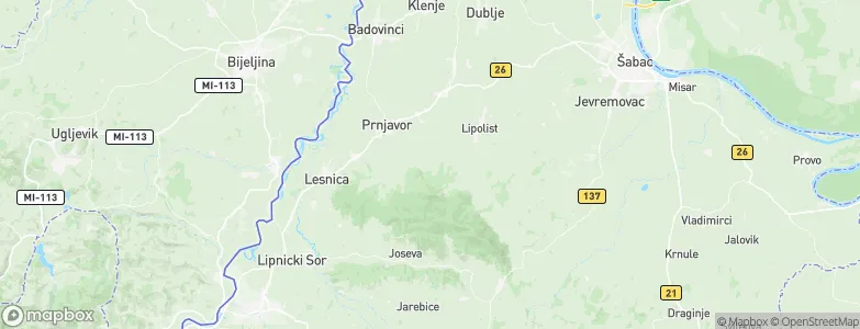 Petkovica, Serbia Map