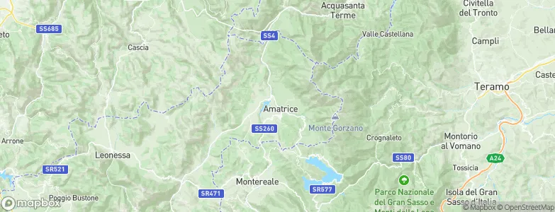 Petrana, Italy Map
