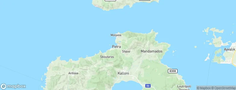 Petras, Greece Map