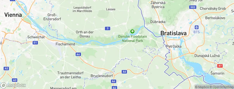 Petronell-Carnuntum, Austria Map
