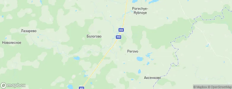 Petrovskoye, Russia Map