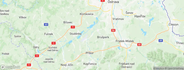 Petřvald, Czechia Map