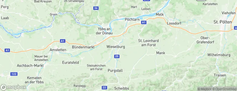 Petzenkirchen, Austria Map