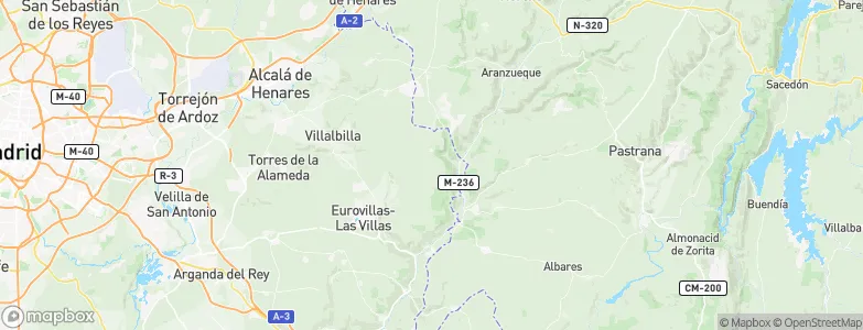 Pezuela de las Torres, Spain Map