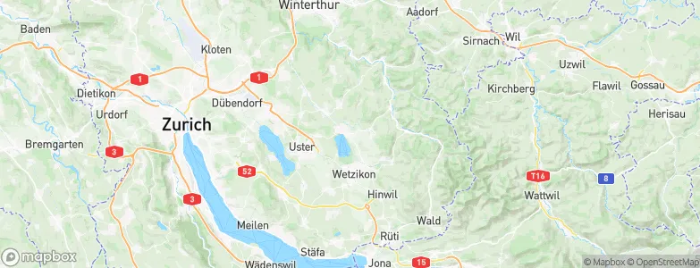 Pfaeffikon, Switzerland Map