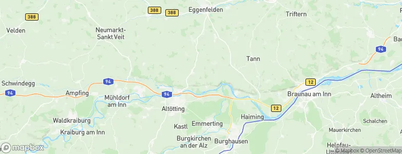Pfaffenberg, Germany Map