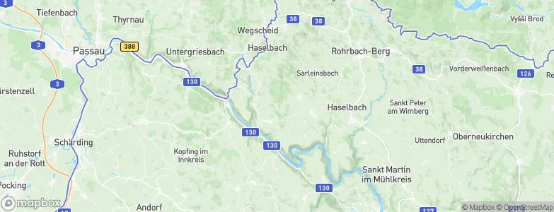 Pfarrkirchen im Mühlkreis, Austria Map