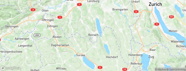 Pfeffikon, Switzerland Map