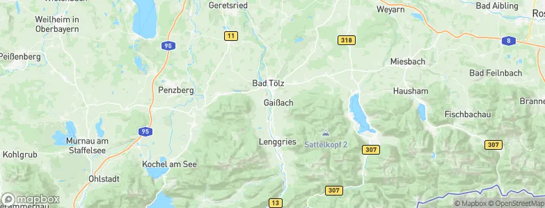 Pfistern, Germany Map