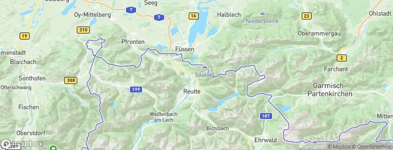 Pflach, Austria Map
