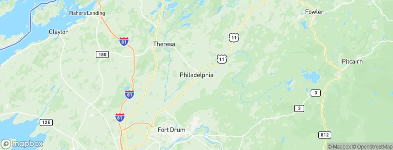 Philadelphia, United States Map