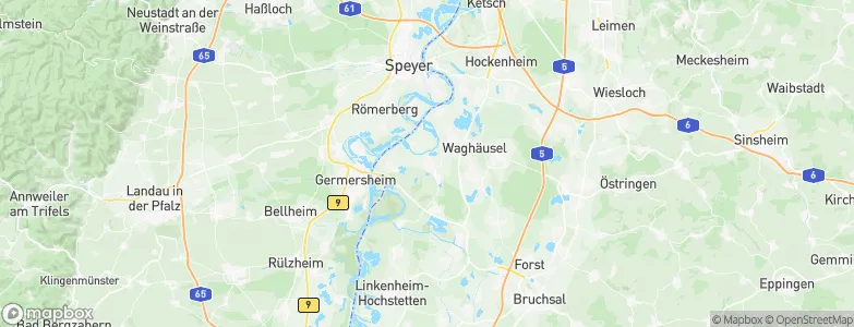 Philippsburg, Germany Map