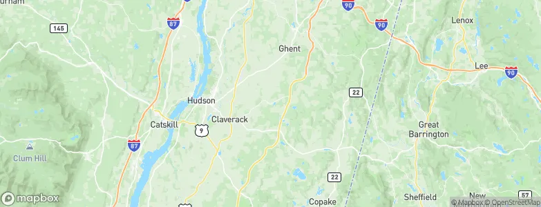 Philmont, United States Map