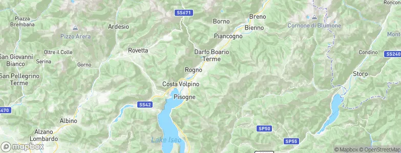 Pian Camuno, Italy Map