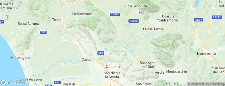 Piana di Monte Verna, Italy Map