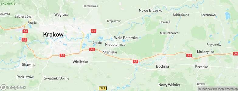 Piaski, Poland Map