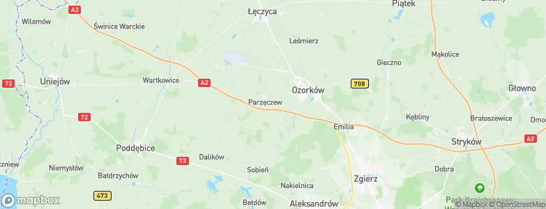 Piaskowice, Poland Map