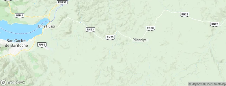 Pichi Leufú, Argentina Map